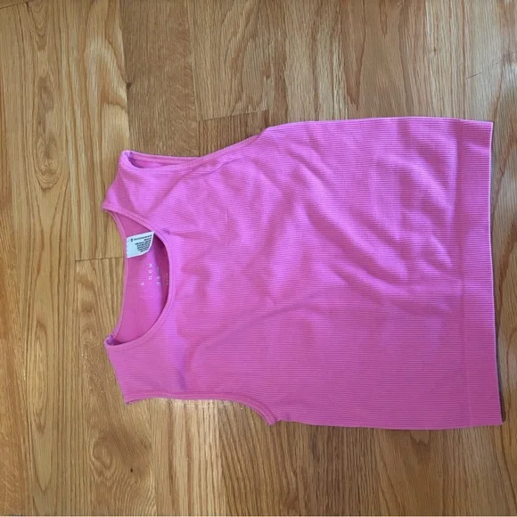 A New Day Ribbed Pink Top - Picture 2 of 3